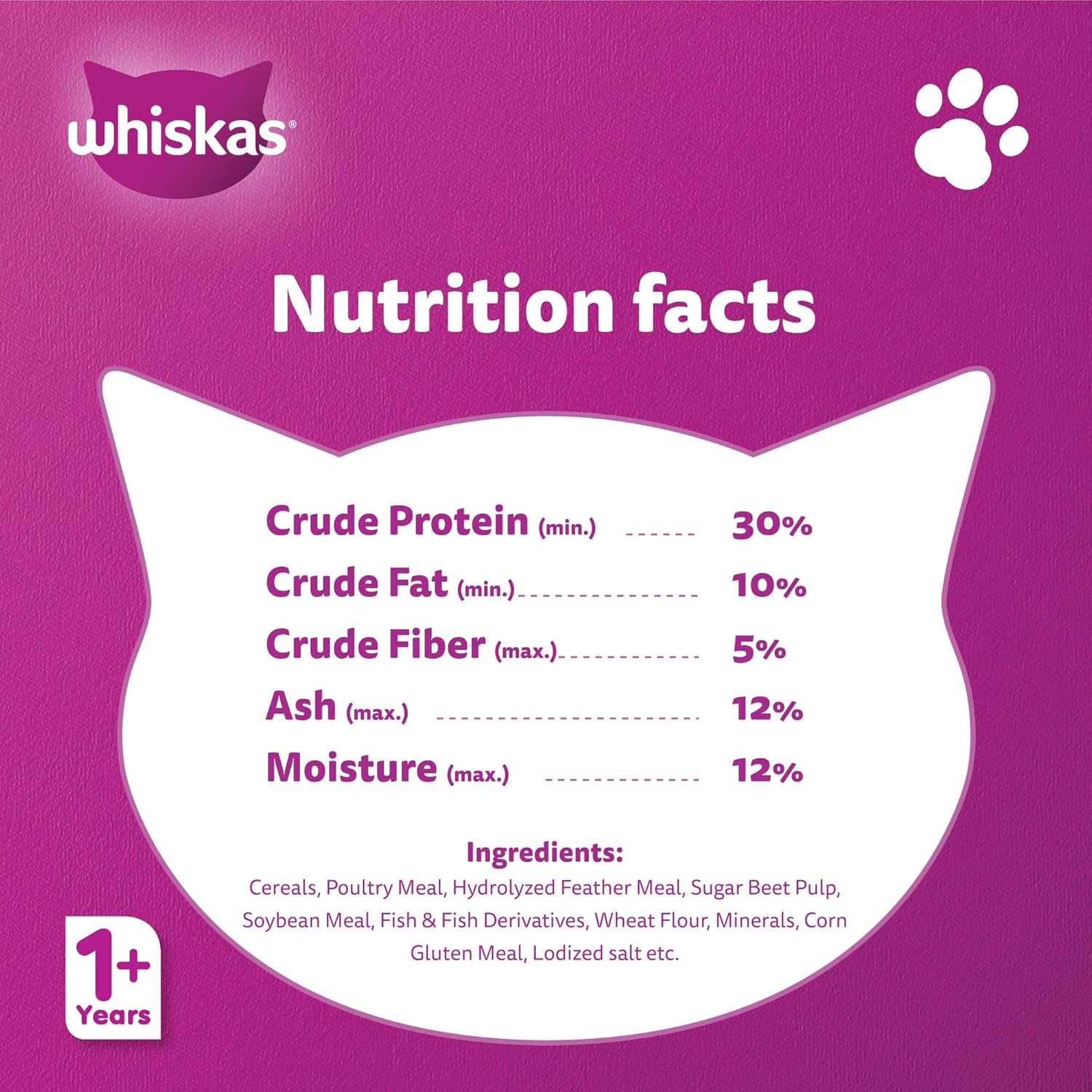 WHISKAS CHICKEN DRY CAT FOOD