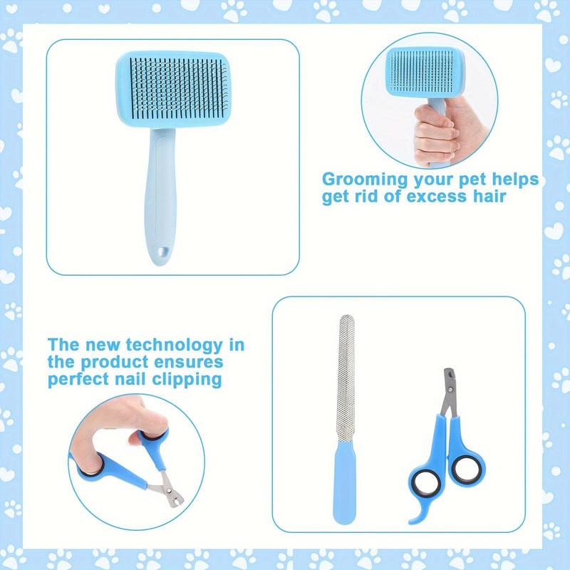 8-piece Pet Grooming Kit