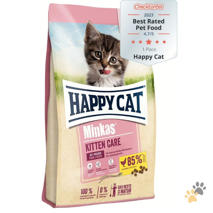 HAPPY CAT MINKAS KITTEN CARE