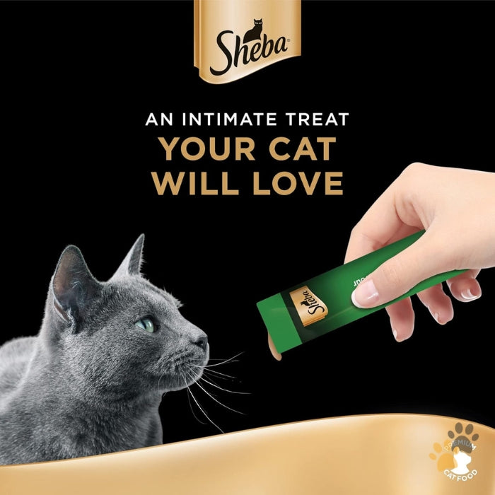 SHEBA MELTY CHICKEN FLAVOR CAT WET CREAMY TREATS