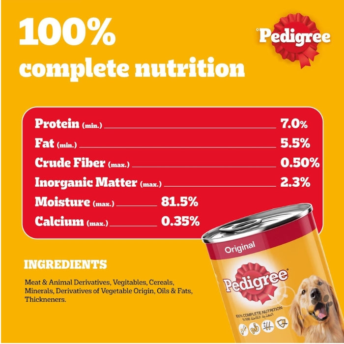 PEDIGREE BEEF LOAF WET DOG FOOD