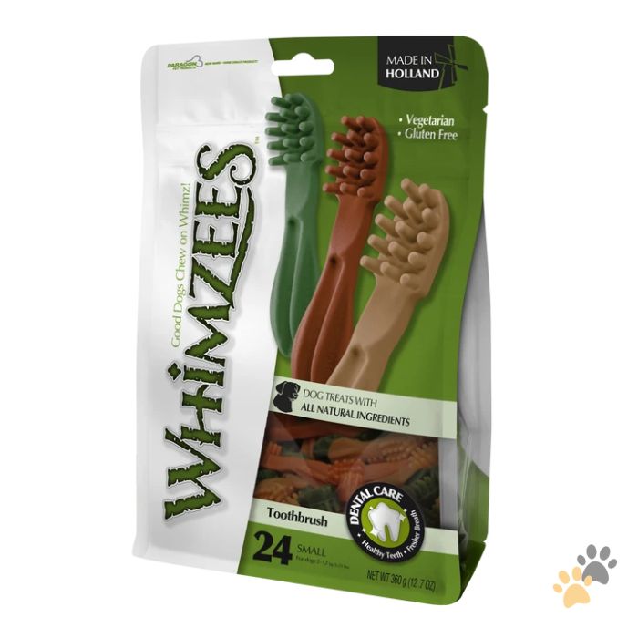 WHIMZEES TOOTHBRUSH STAR DOG TREATS
