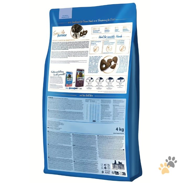 HAPPY DOG SENSIBLE JUNIOR LACHS & KARTOFFEL