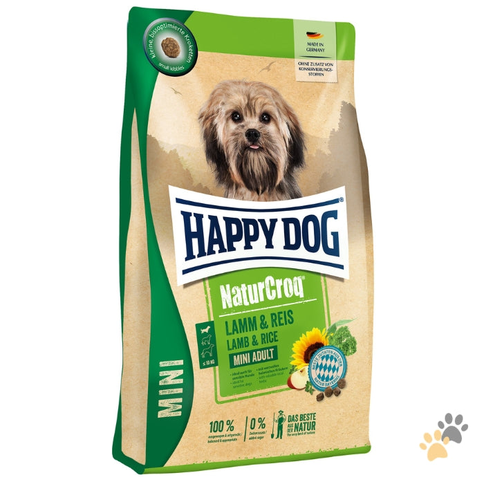 HAPPY DOG NATURCROQ MINI LAMB & RICE