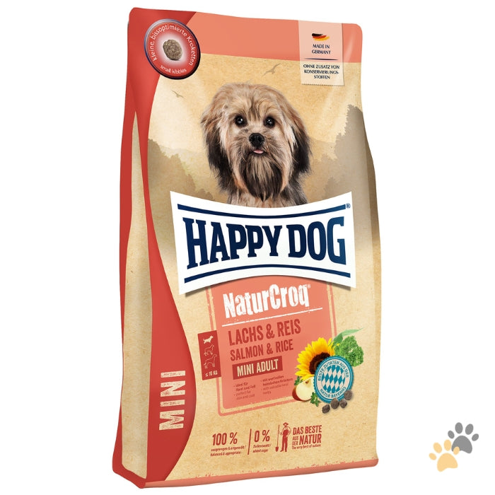 HAPPY DOG NATURCROQ MINI SALMON & RICE
