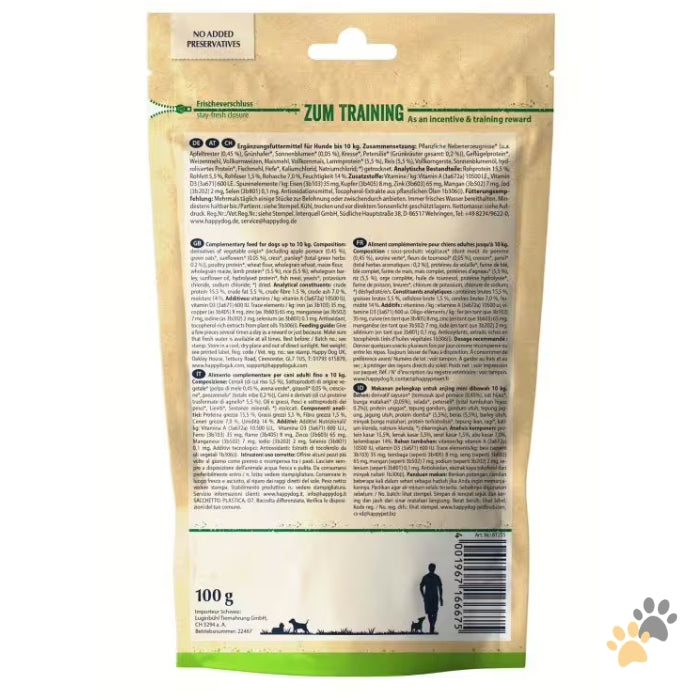 HAPPY DOG NATURCROQ MINI LAMB & RICE SNACK