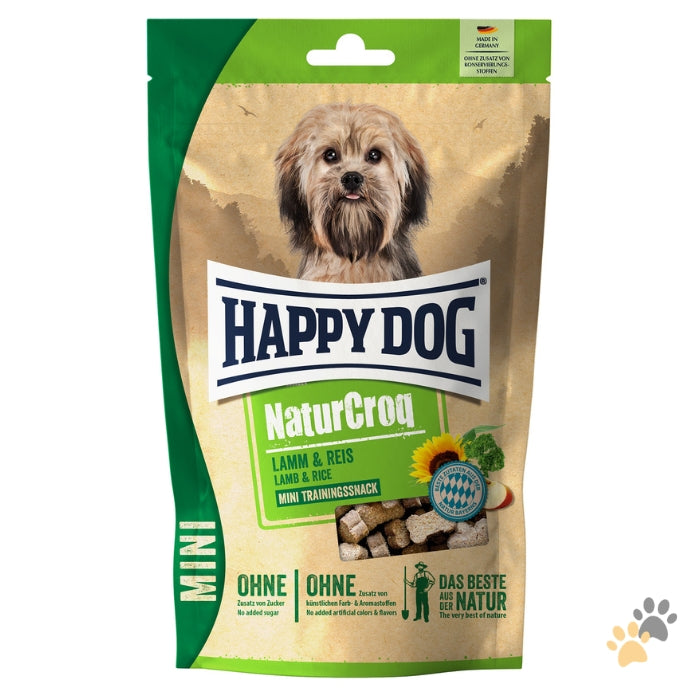 HAPPY DOG NATURCROQ MINI LAMB & RICE SNACK