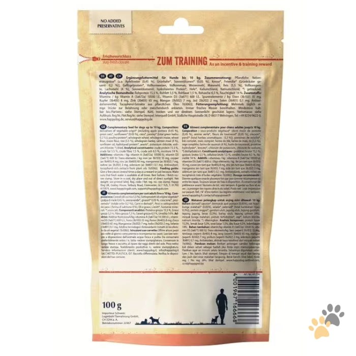 HAPPY DOG NATURCROQ MINI SALMON & RICE SNACK