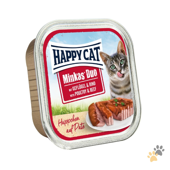 HAPPY CAT MINKAS DUO POULTRY & BEEF