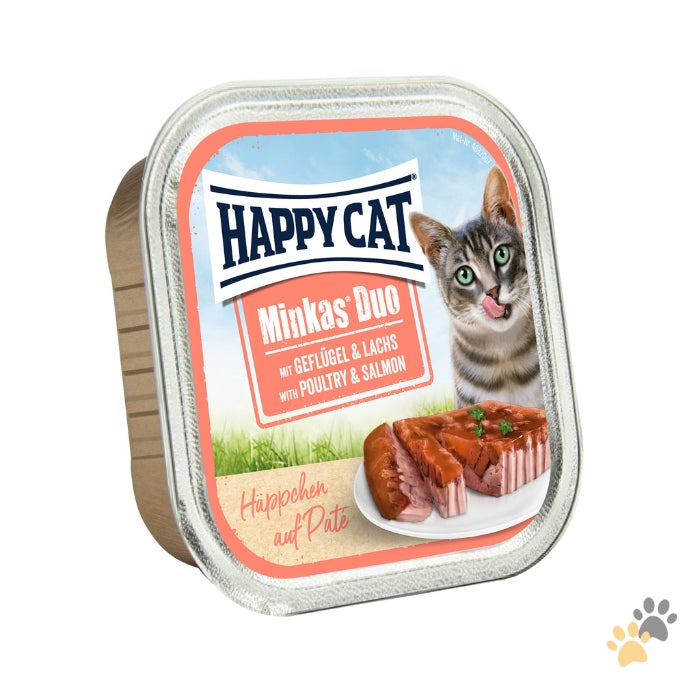 HAPPY CAT MINKAS DUO POULTRY & SALMON