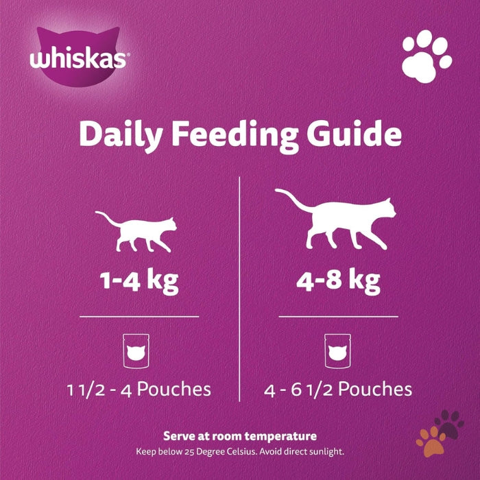 WHISKAS TUNA IN JELLY COMPLETE & BALANCED NUTRITION