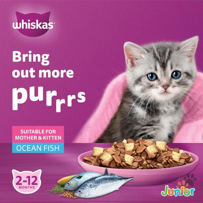 WHISKAS OCEAN FISH DRY KITTEN FOOD