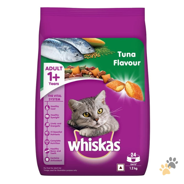 WHISKAS ADULT 1+ YEAR TUNA DRY CAT FOOD