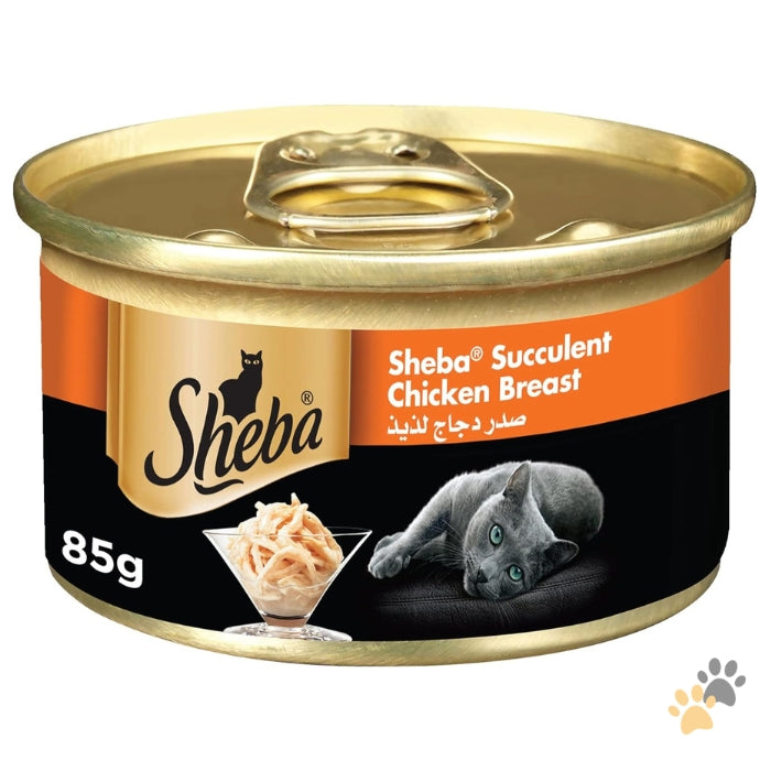 SHEBA SUCCULENT CHICKEN BREAST ADULT WET CAT FOOD