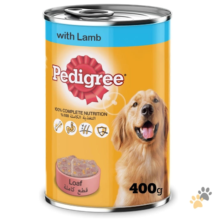 PEDIGREE LAMB IN LOAF WET DOG FOOD