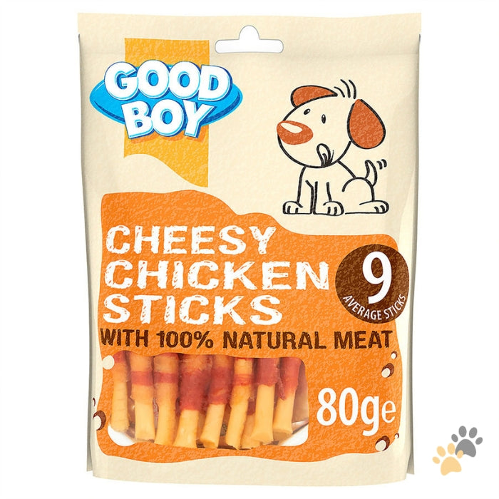 GOOD BOY CHICKEN CHEESE STICK DOG TREATS