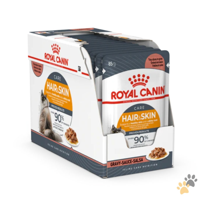 ROYAL CANIN FELINE CARE NUTRITION HAIR & SKIN GRAVY (INTENSE BEAUTY)
