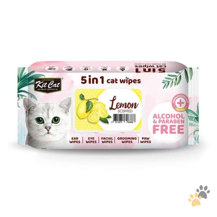 KIT CAT 5 IN 1 CAT WIPES