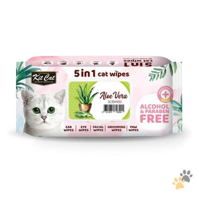 KIT CAT 5 IN 1 CAT WIPES