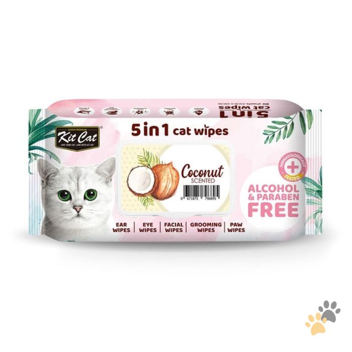 KIT CAT 5 IN 1 CAT WIPES