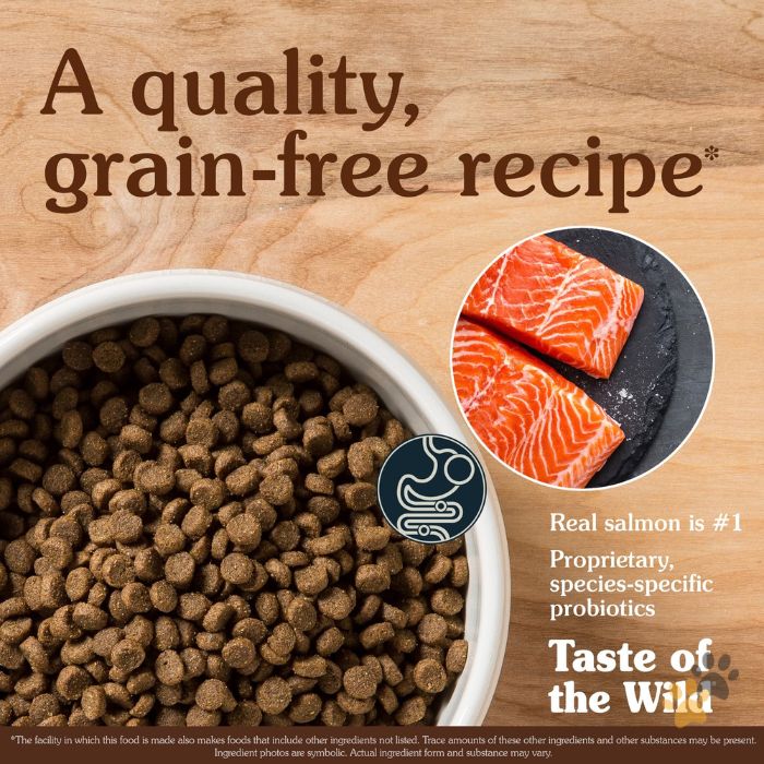 TASTE OF THE WILD PACIFIC STREAM PUPPY RECIPE WITH SMOKED SALMON