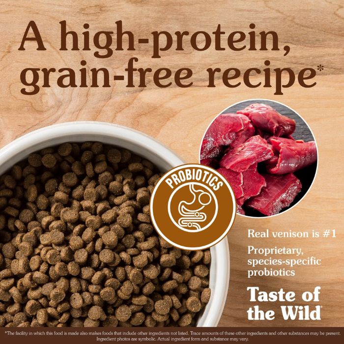 TASTE OF THE WILD APPALACHIAN VALLEY SMALL BREED CANINE RECIPE WITH VENISON & GARBANZO BEANS