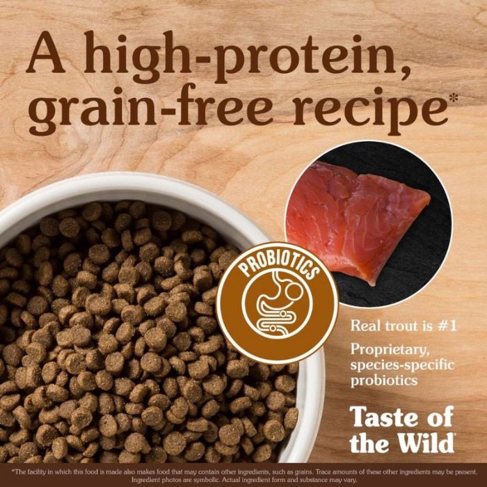TASTE OF THE WILD CANYON RIVER FELINE RECIPE WITH TROUT & SMOKED SALMON DRY CAT FOOD