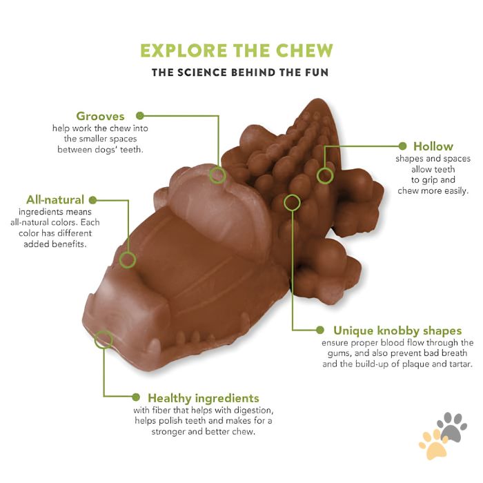 WHIMZEES ALLIGATOR DENTAL DOG CHEWS