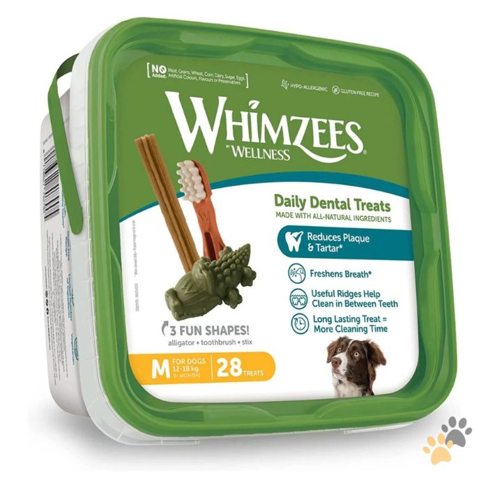 WHIMZEES DAILY DENTAL DOG TREATS VARIETY VALUE BOX