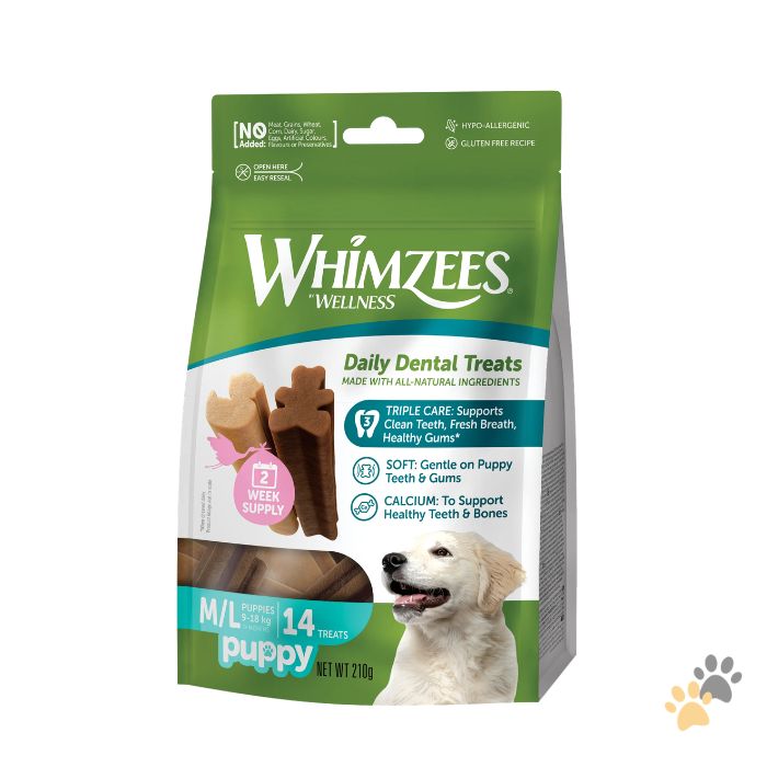 WHIMZEES PUPPY STIX DENTAL DOG TREATS