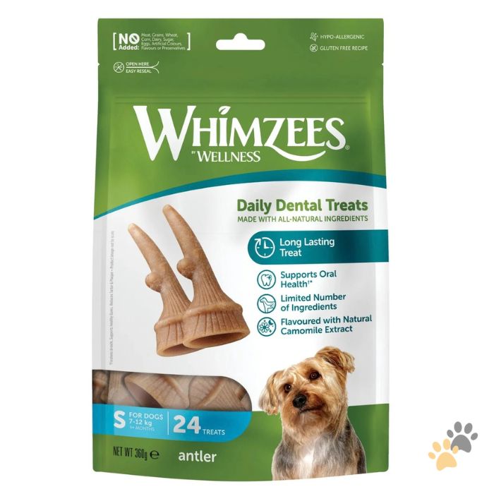WHIMZEES OCCUPY ANTLER DENTAL DOG CHEWS