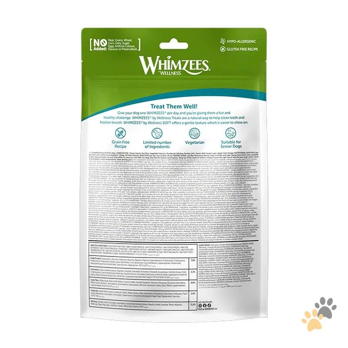 WHIMZEES SOFT DAILY DENTAL DOG TREATS VALUE BAG