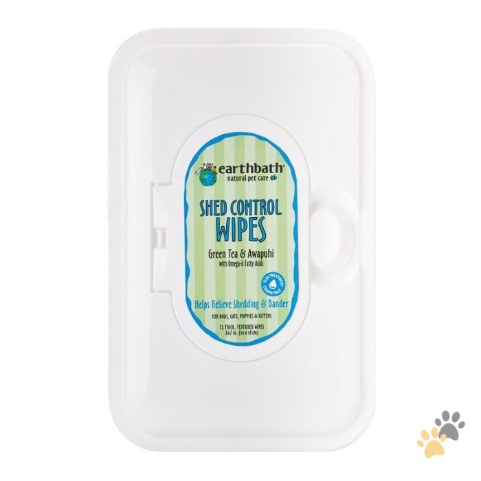 EARTHBATH SHED CONTROL WIPES WITH GREEN TEA & AWAPUHI