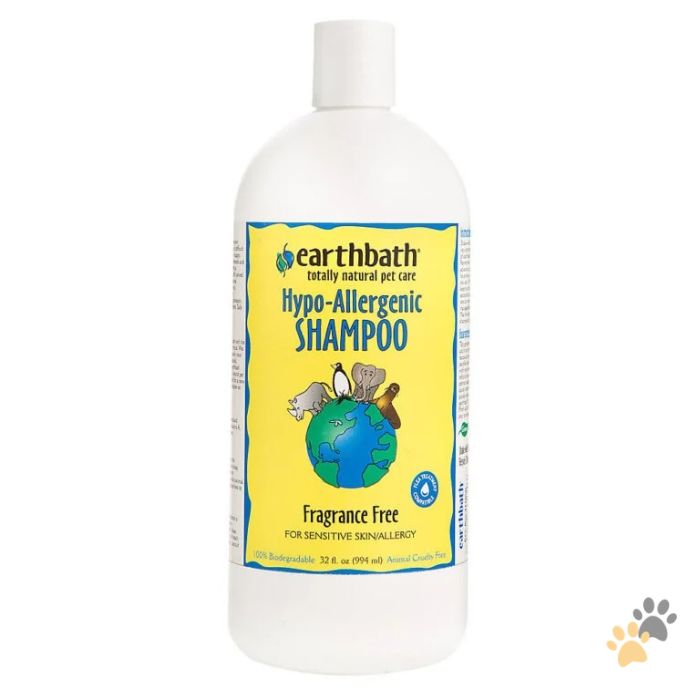 EARTHBATH HYPOALLERGENIC SOAP FREE SHAMPOO FRAGRANCE FREE