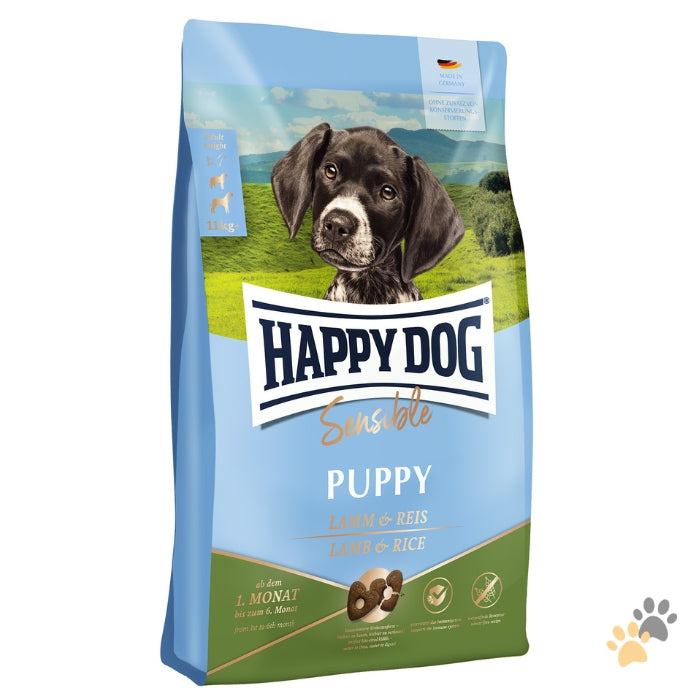 HAPPY DOG SENSIBLE PUPPY LAMB & RICE