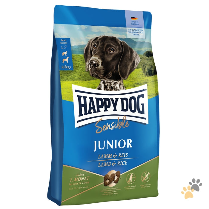 HAPPY DOG SENSIBLE JUNIOR LAMB & RICE