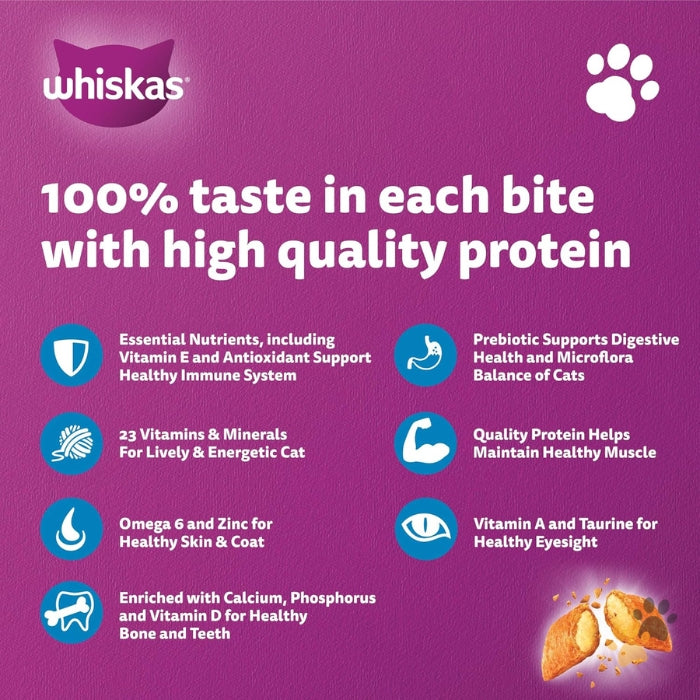 WHISKAS OCEAN FISH DRY CAT FOOD