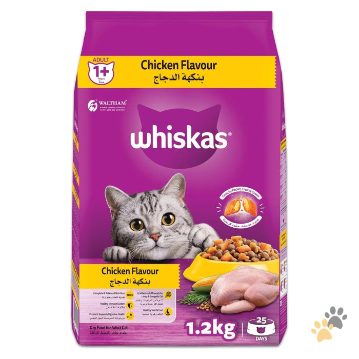 WHISKAS CHICKEN DRY CAT FOOD