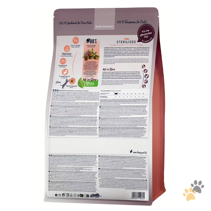 HAPPY CAT STERILISED ADULT ATLANTIC SALMON
