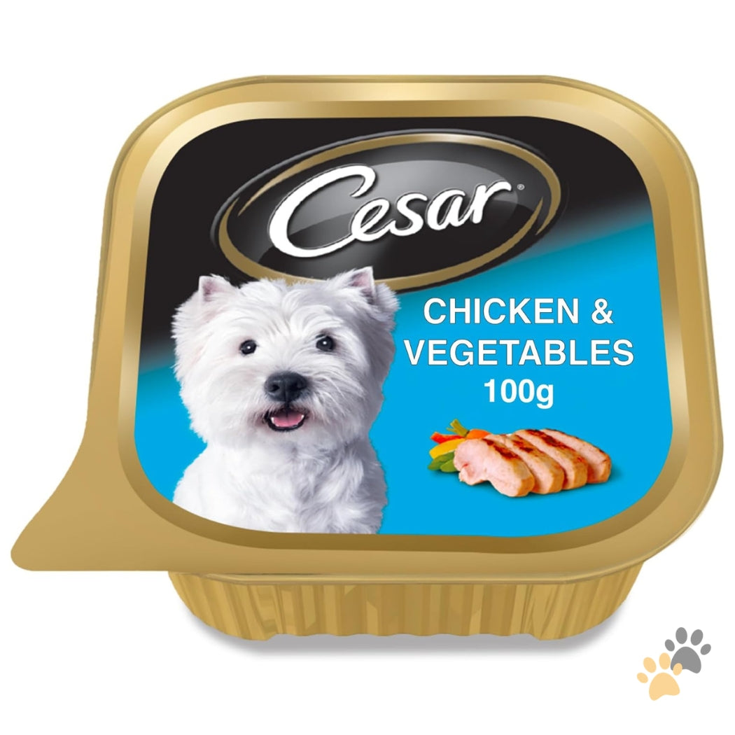 CESAR CHICKEN & VEGETABLES ADULT WET DOG FOOD