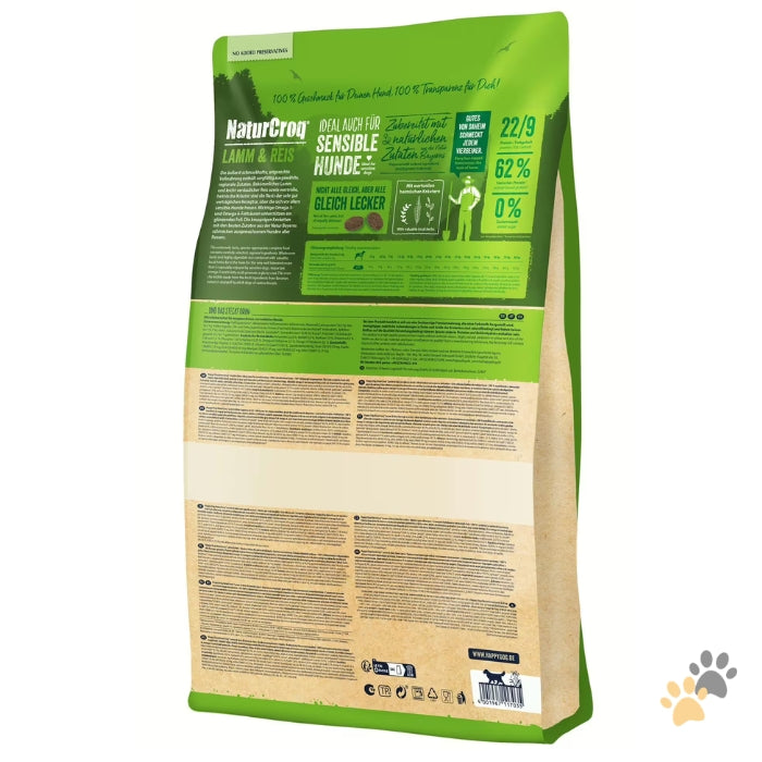 HAPPY DOG NATURCROQ LAMB & RICE