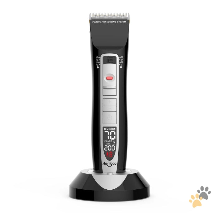SHERNBAO SMART DIGITAL DETACHABLE BLADES CLIPPER