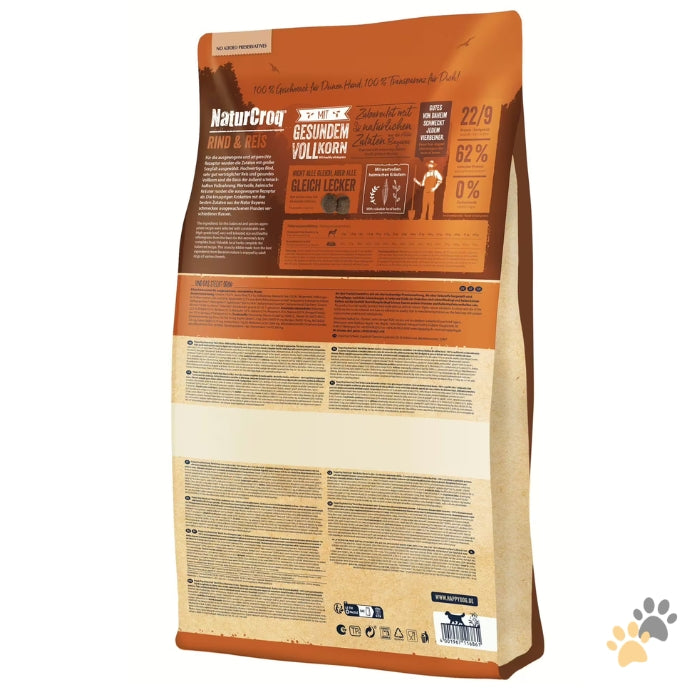 HAPPY DOG NATURCROQ BEEF & RICE