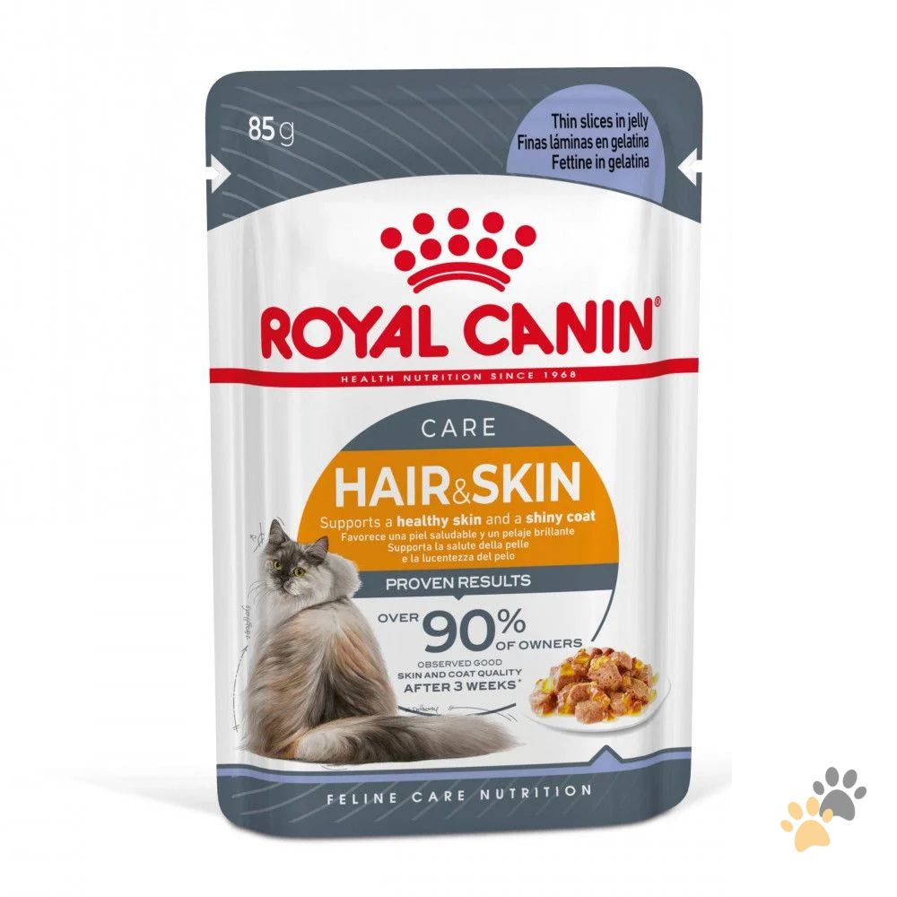 ROYAL CANIN FELINE CARE NUTRITION HAIR & SKIN JELLY (INTENSE BEAUTY)