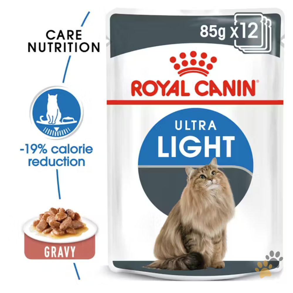ROYAL CANIN ULTRA LIGHT GRAVY WET CAT FOOD