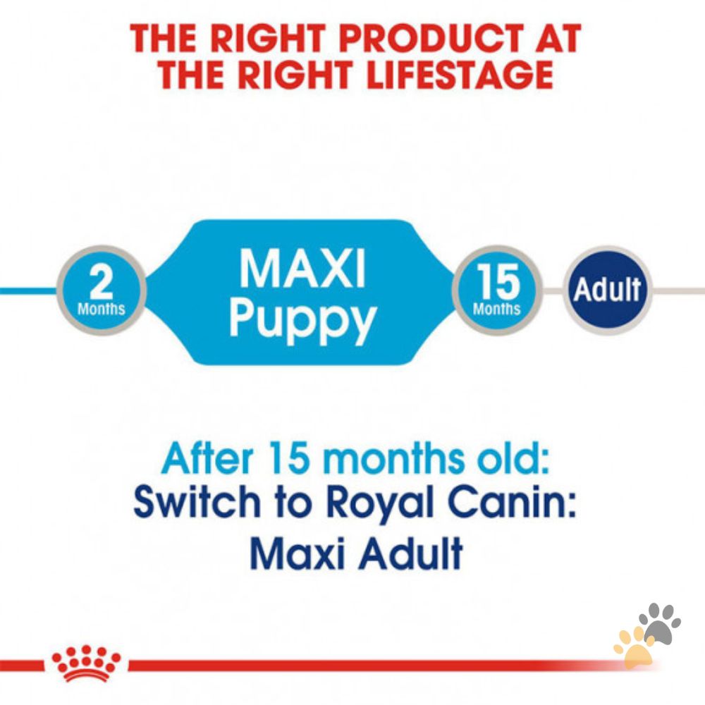 ROYAL CANIN MAXI PUPPY DOG WET FOOD - 140G