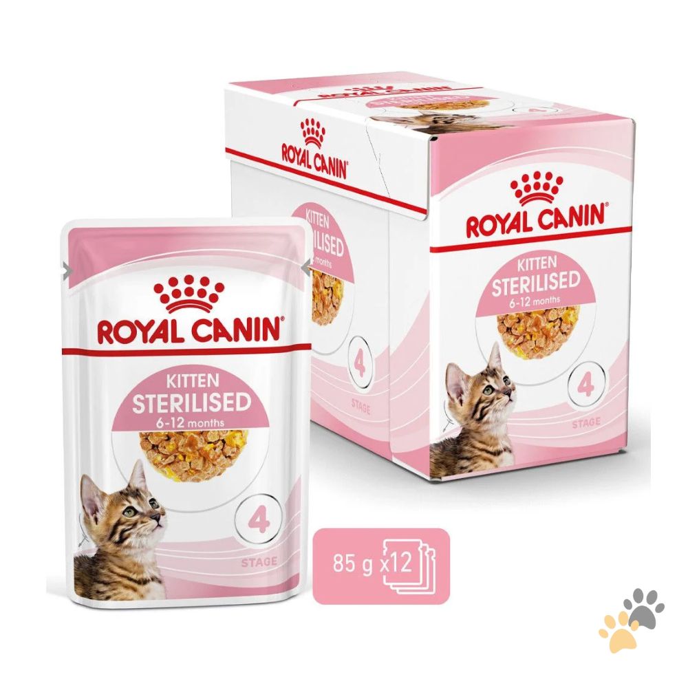 ROYAL CANIN KITTEN STERILISED JELLY WET FOOD