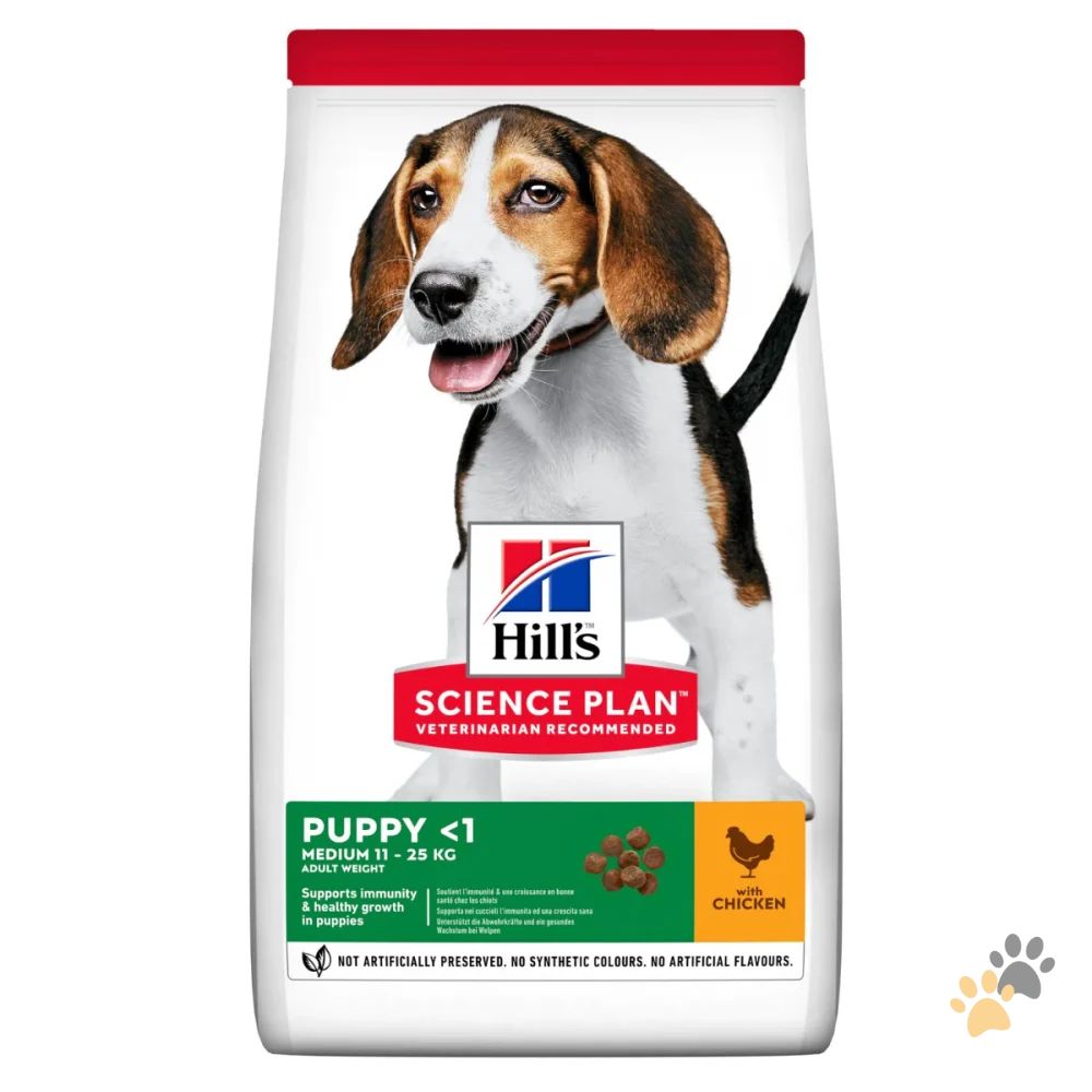 HILL'S SCIENCE PLAN MEDIUM PUPPY FOOD WITH CHICKEN