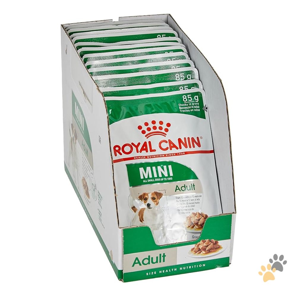ROYAL CANIN MINI AGEING GRAVY WET DOG FOOD - 12 x 85G