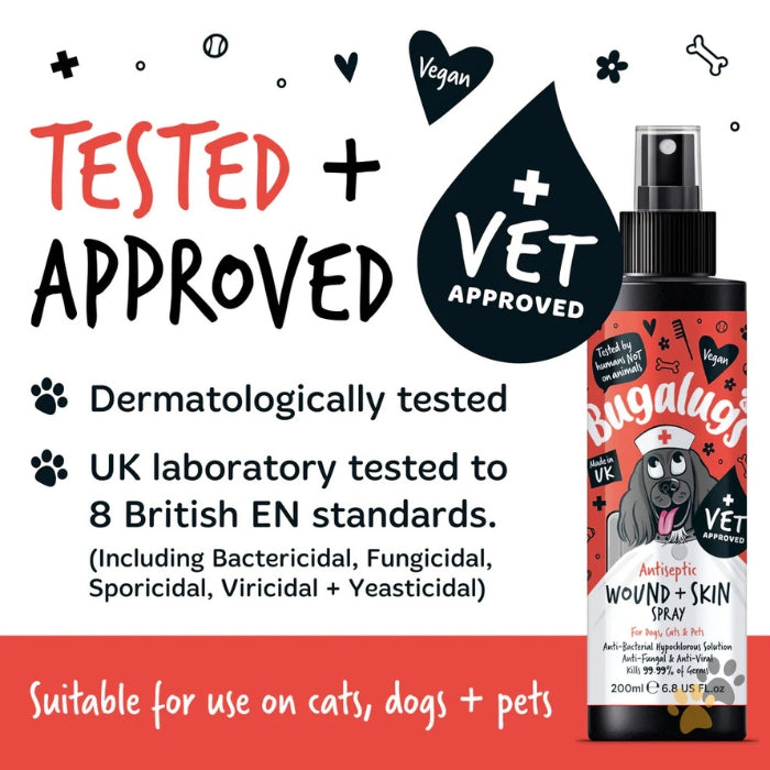 BUGALUGS ANTISEPTIC WOUND SKIN SPRAY